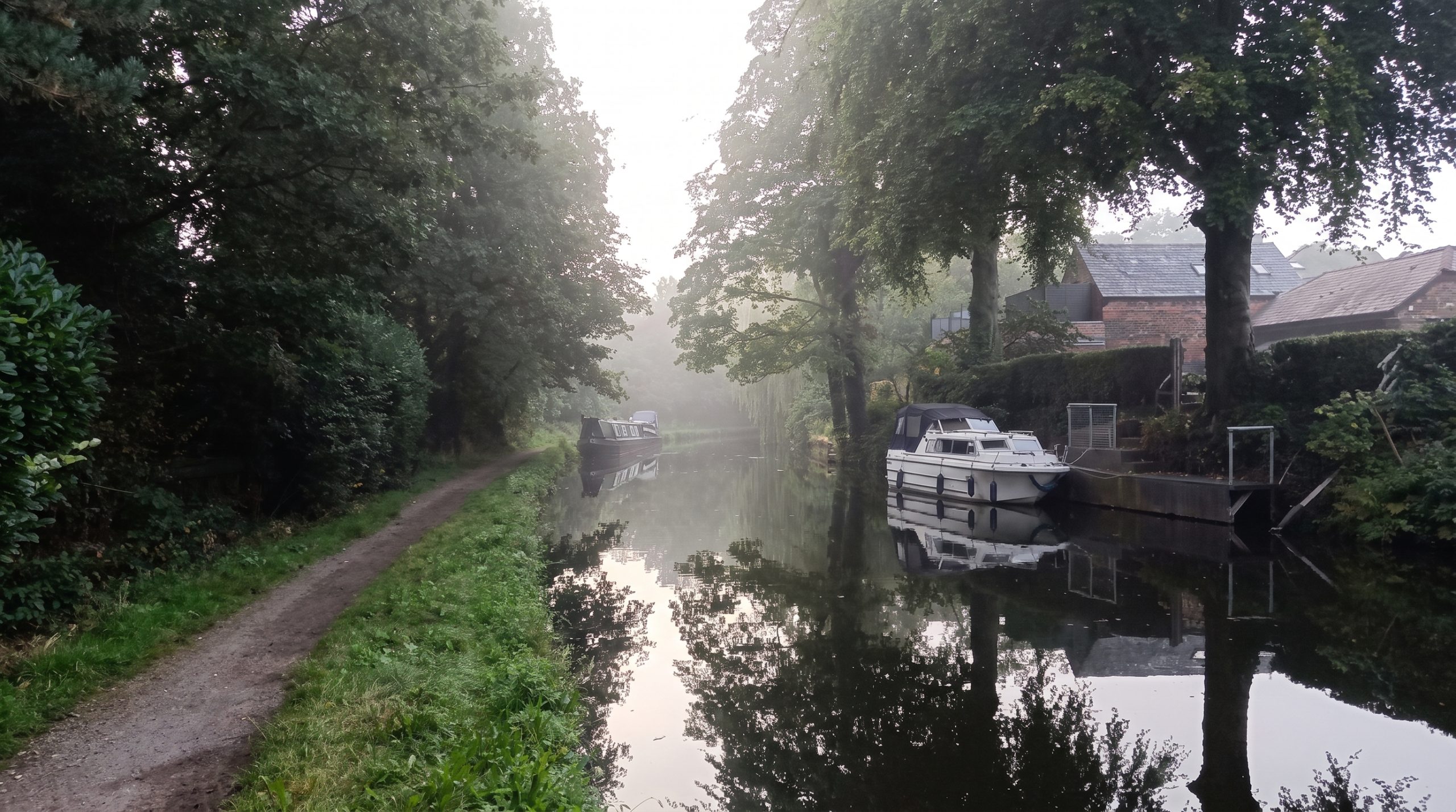 스트레트포드 브리지워터 운하(Bridgewater Canal) 산책로