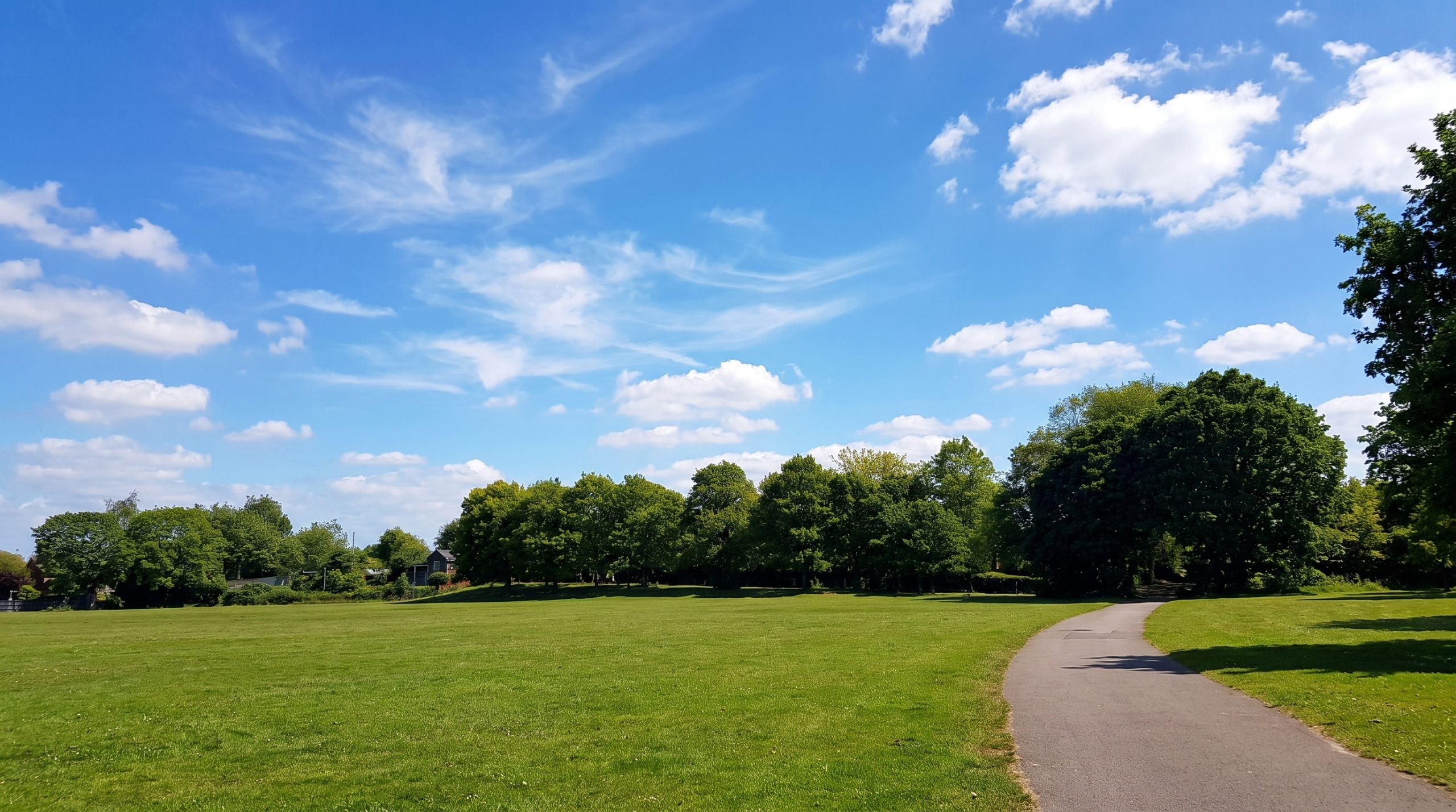 엄스턴 아비스필드 파크(Abbotsfield Park) 전경